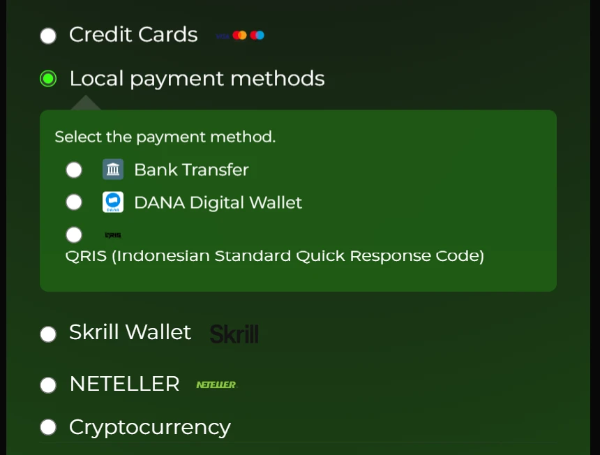 masterfunders local payment method Indonesia